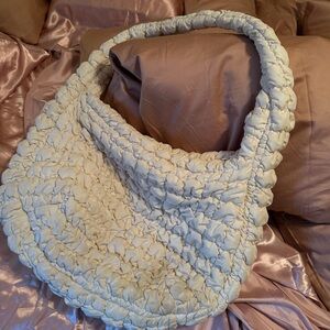 COS OVERSIZED QUILTED CROSSBODY BAG